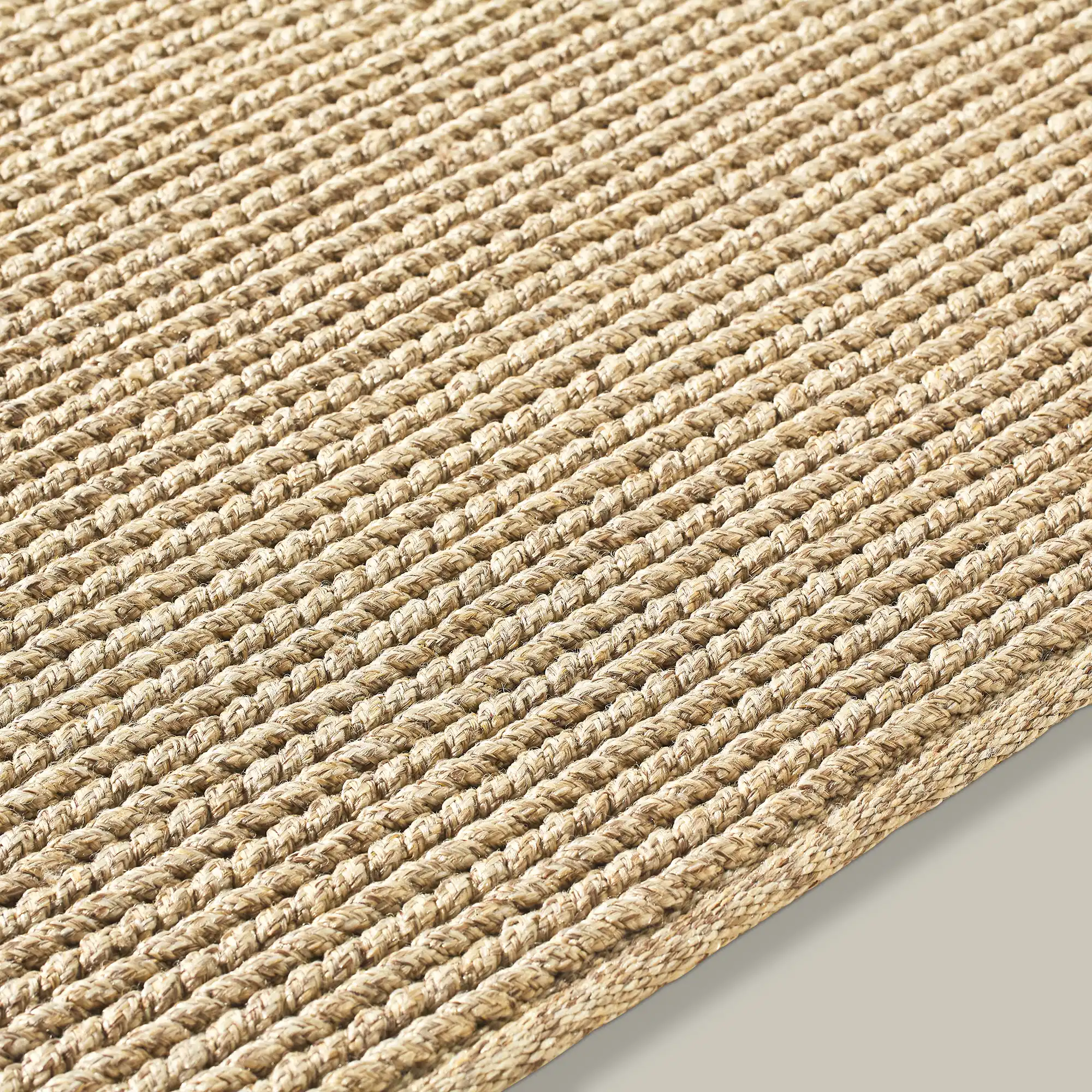 Tricot Handwoven Outdoor Rug (Natural) - Image 5