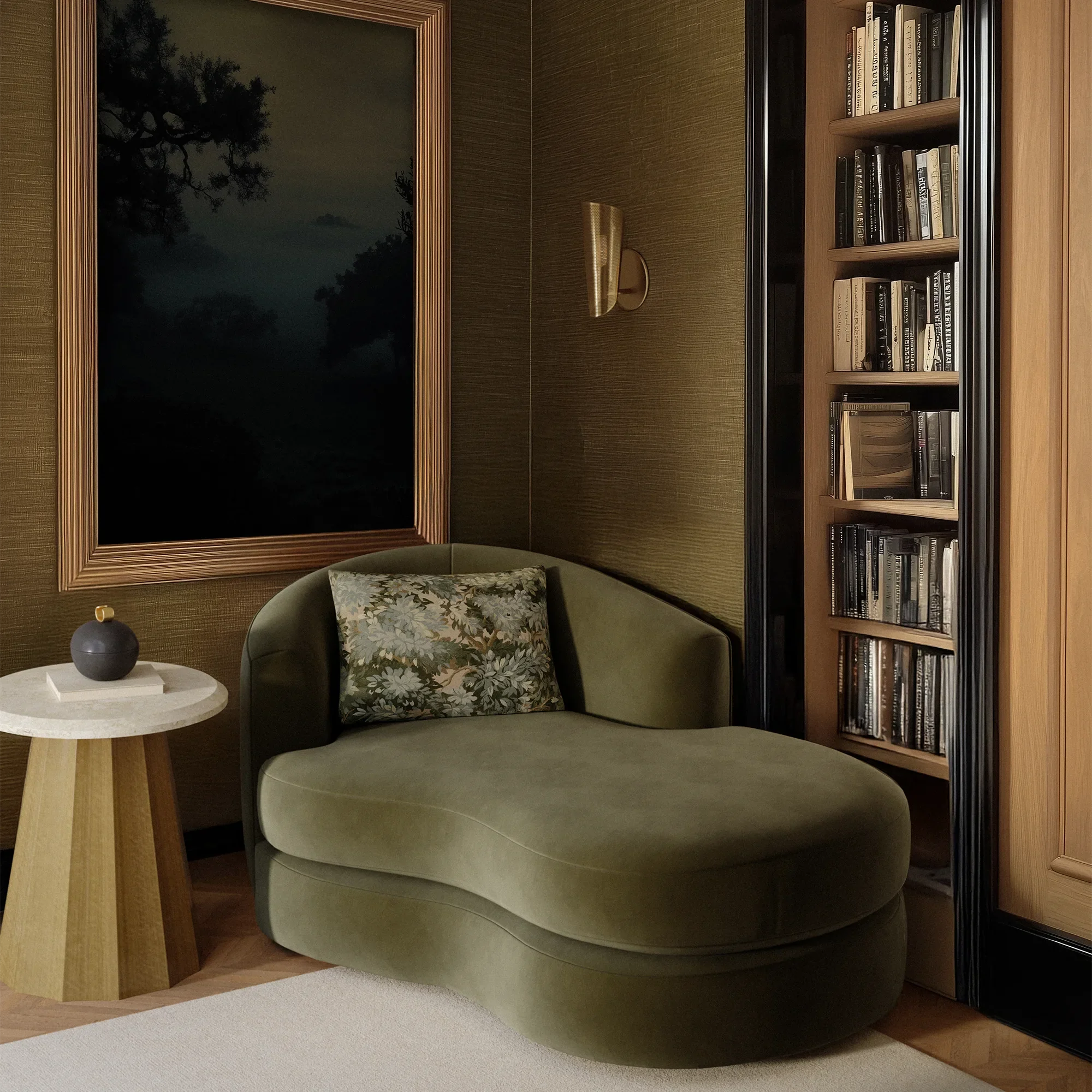 Verdure Velvet Pillow - Image 3