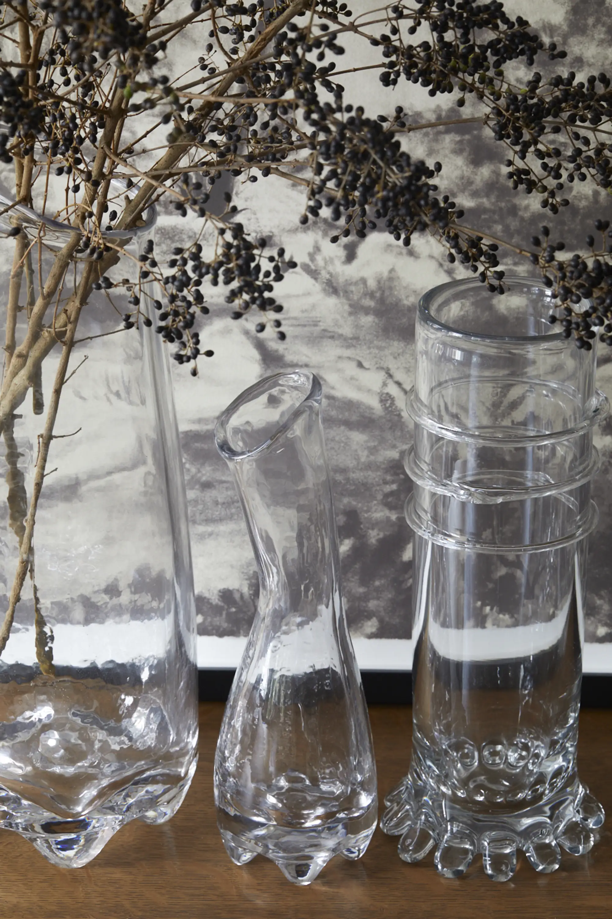 Fleur de Verre Vases (Clear) - Image 3