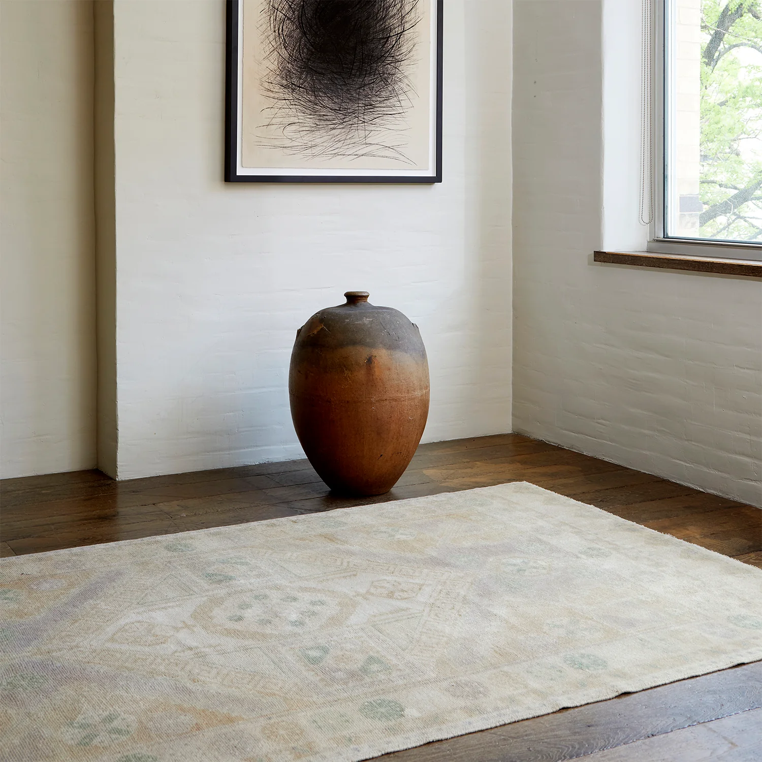 Vintage 1960's Anatolian rug - 4'9" X 8'1" - Image 4