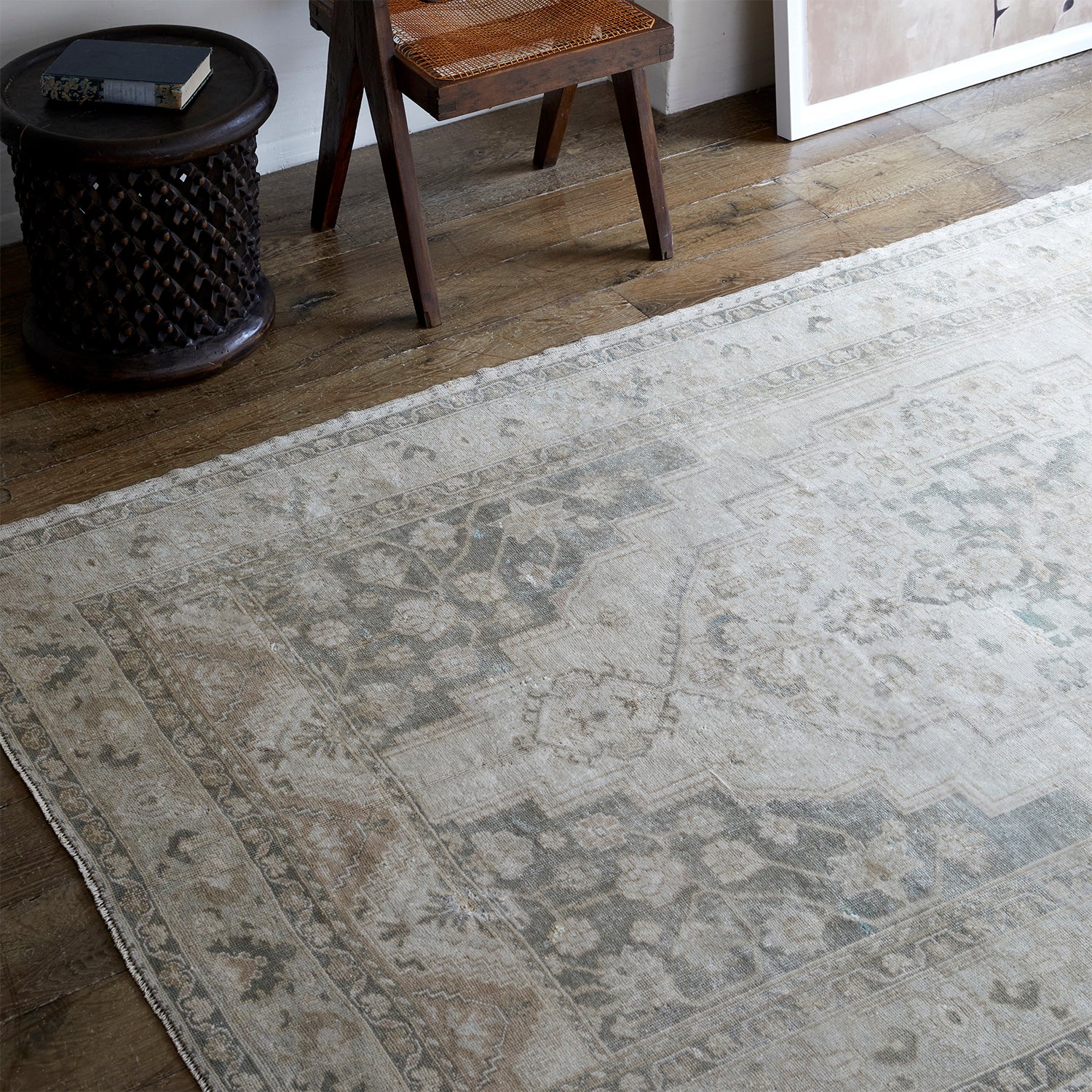 Vintage 1960's Anatolian rug - 5'8" X 10'8" - Image 3