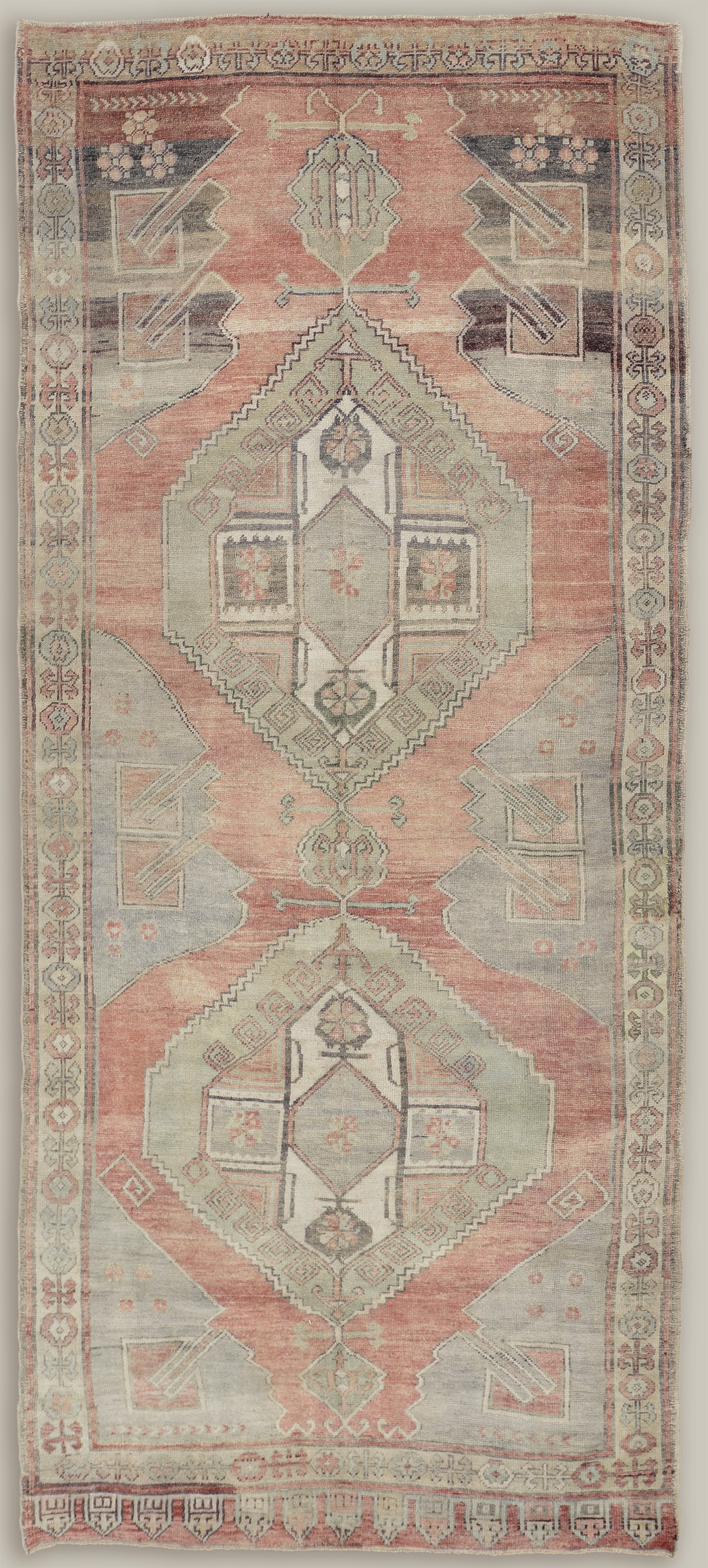 Vintage 1960's Anatolian rug - 5'4" X 12' - Image 5