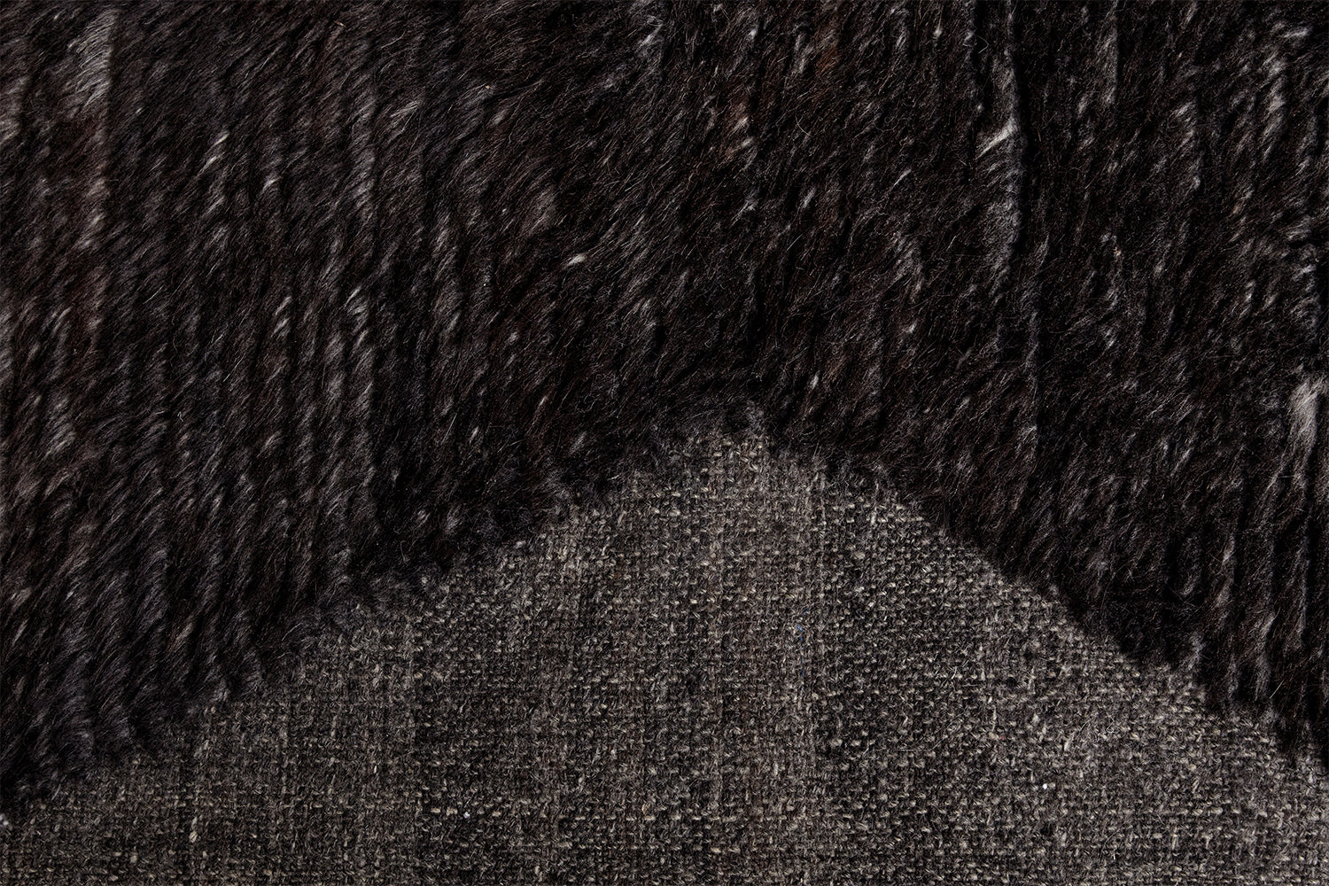 Vintage Handmade Brancusi Inspired Shag Rug - 8’ x10' - Image 4